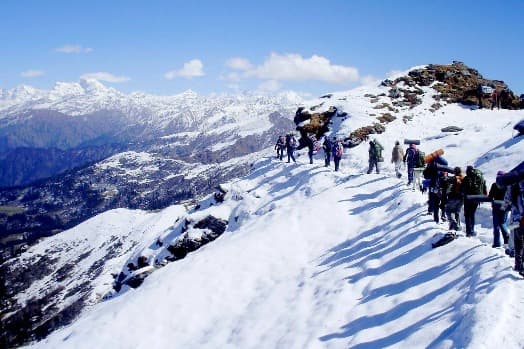 Winter Snow Adventure Trek