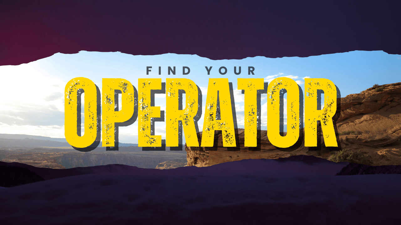 Operators banner