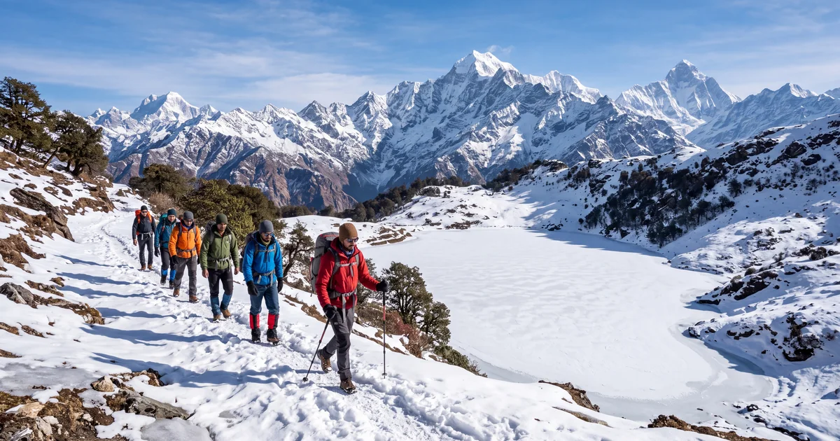 Brahmatal Trek (2026): Snow, Frozen Lakes and Winter Departures from Delhi