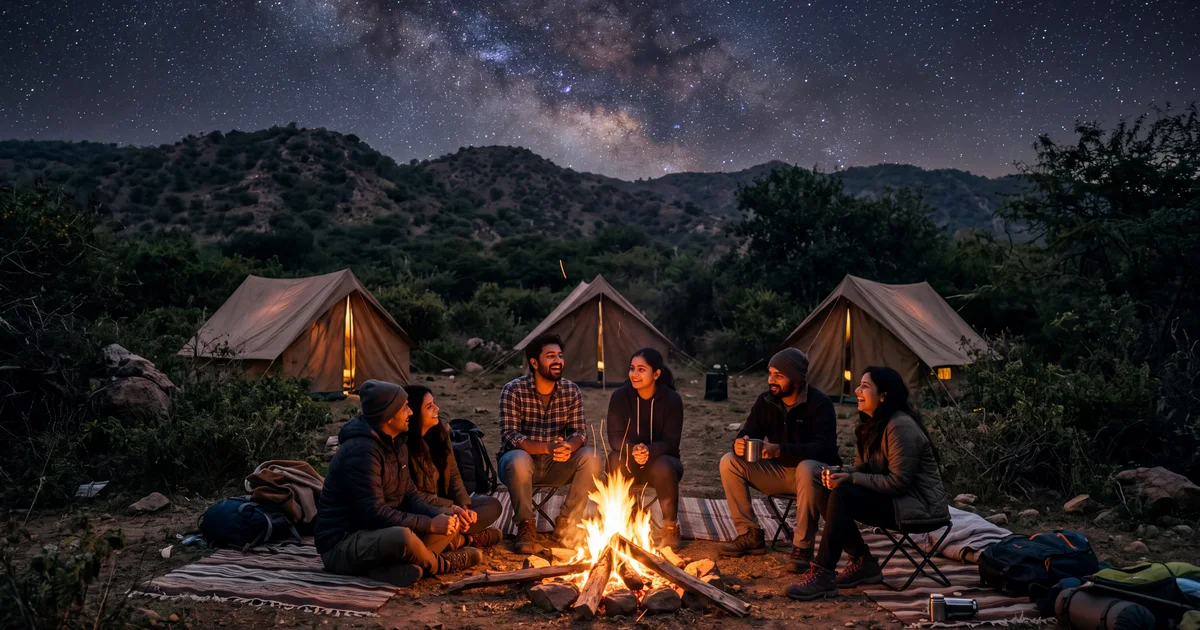 Camping Near Delhi (2026): Riverside, Jungle and Mountain Spots Worth the Drive