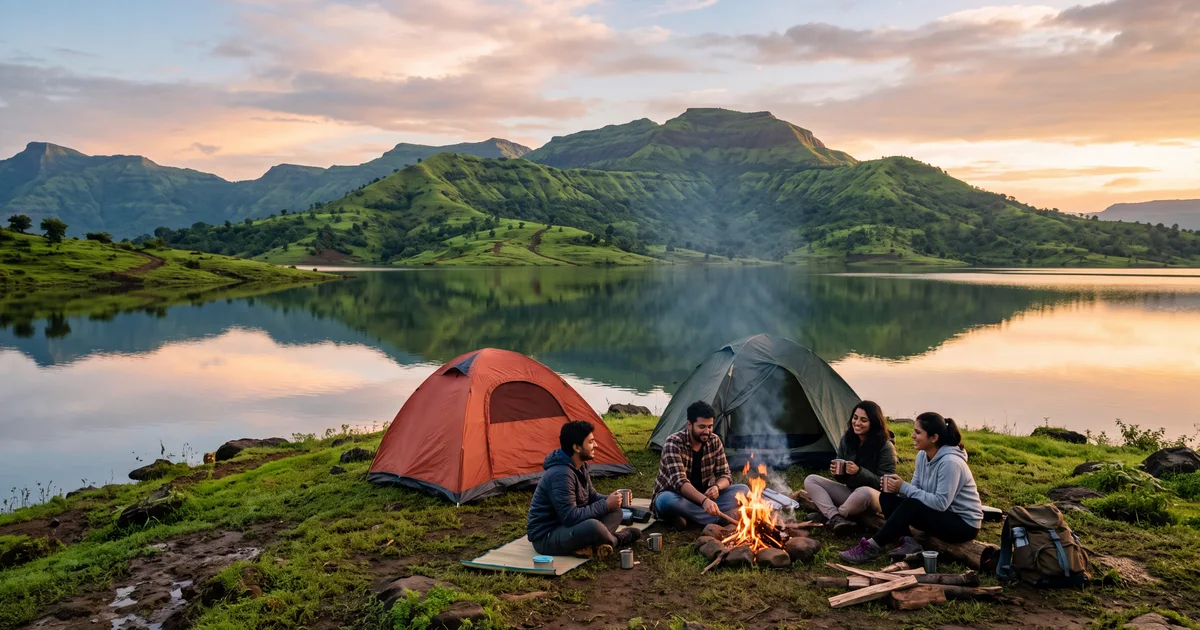 Camping Near Pune (2026): Lakeside, Fort and Riverside Spots Worth the Drive