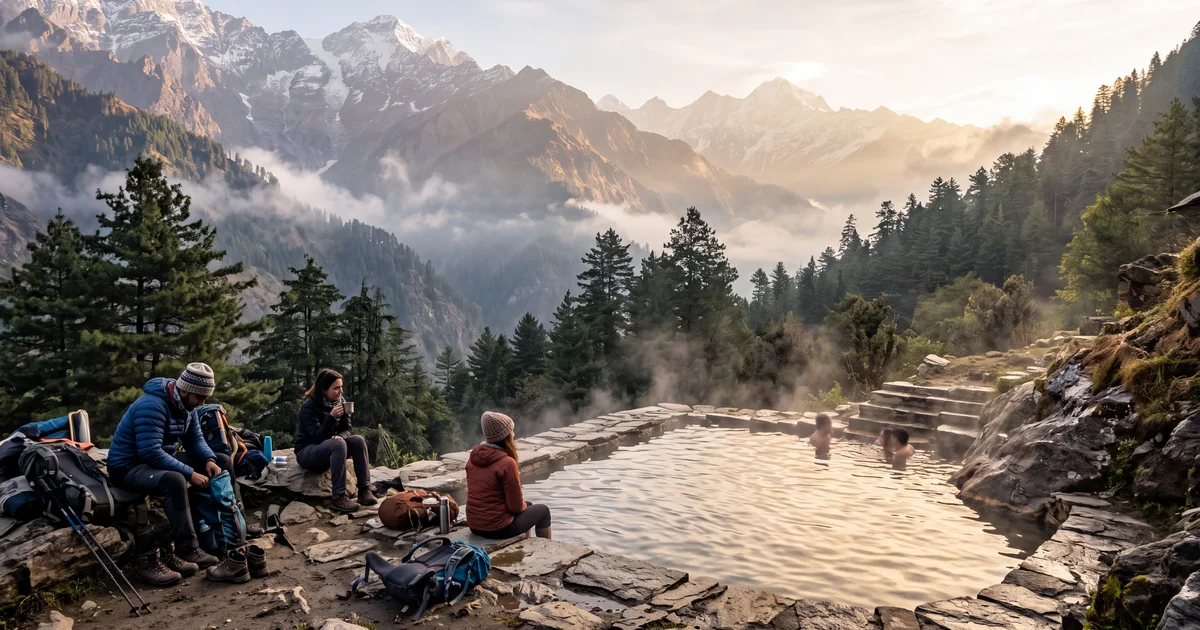 Kheerganga Trek (2026): Route from Kasol, Hot Springs and Group Departures