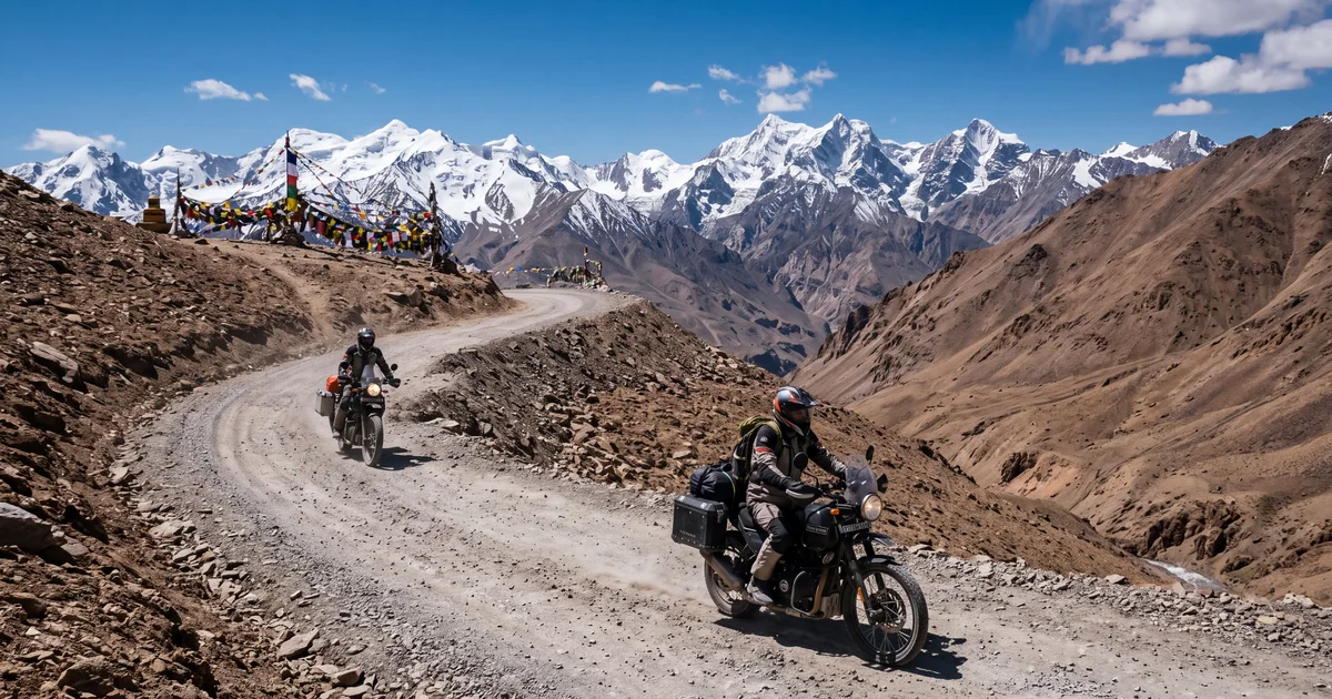 Leh Ladakh Bike Trip (2026): Routes, Costs and Group Rides Worth Joining