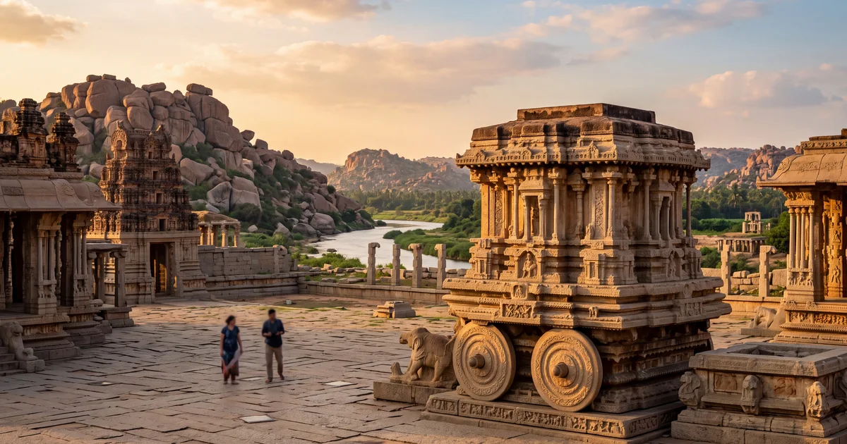 Best Places to Visit in Hampi (2026): Ruins, Boulders and the Tungabhadra